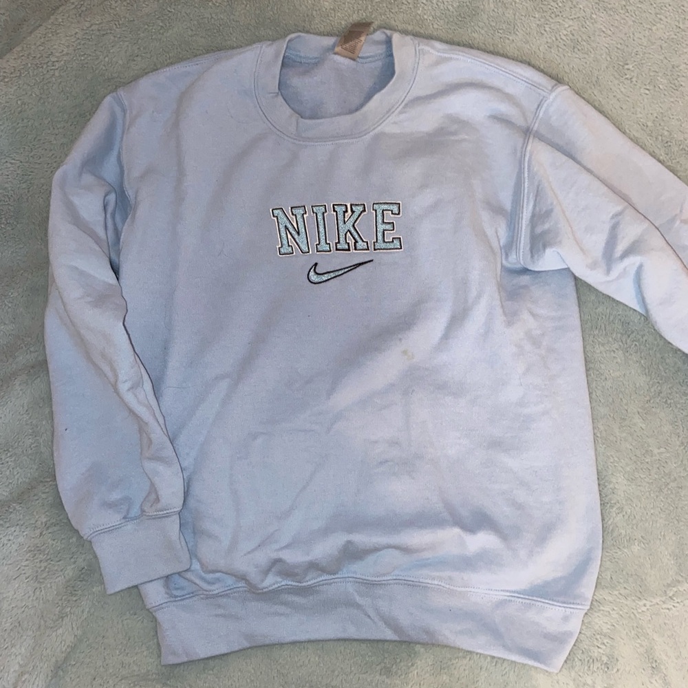 Light Blue Nuke Crewneck